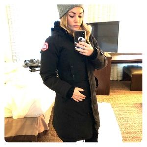 Canada Goose Black Down Coat